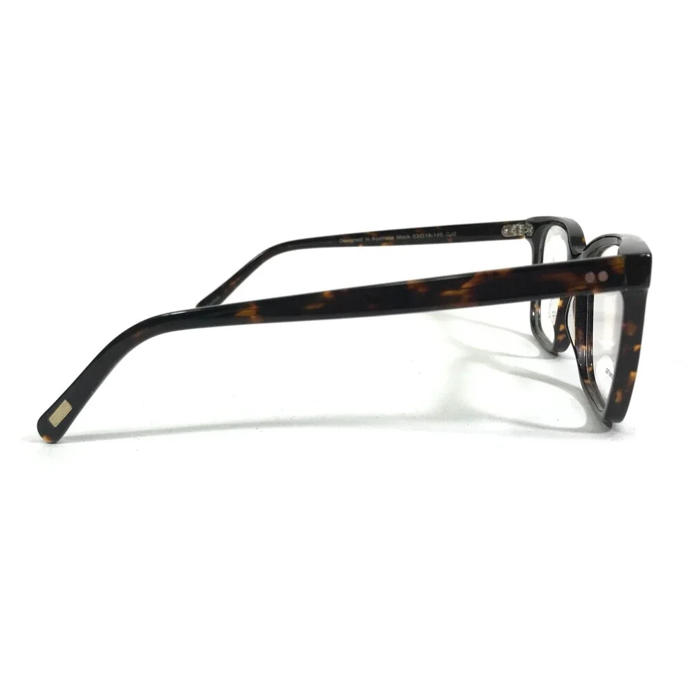 Iconik Eyeglasses Frames Mack C02 Tortoise Square Horn Rim 53-18-140